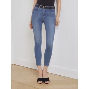 L'Agence Margot Skinny High Rise Jeans in Light Vintage 25